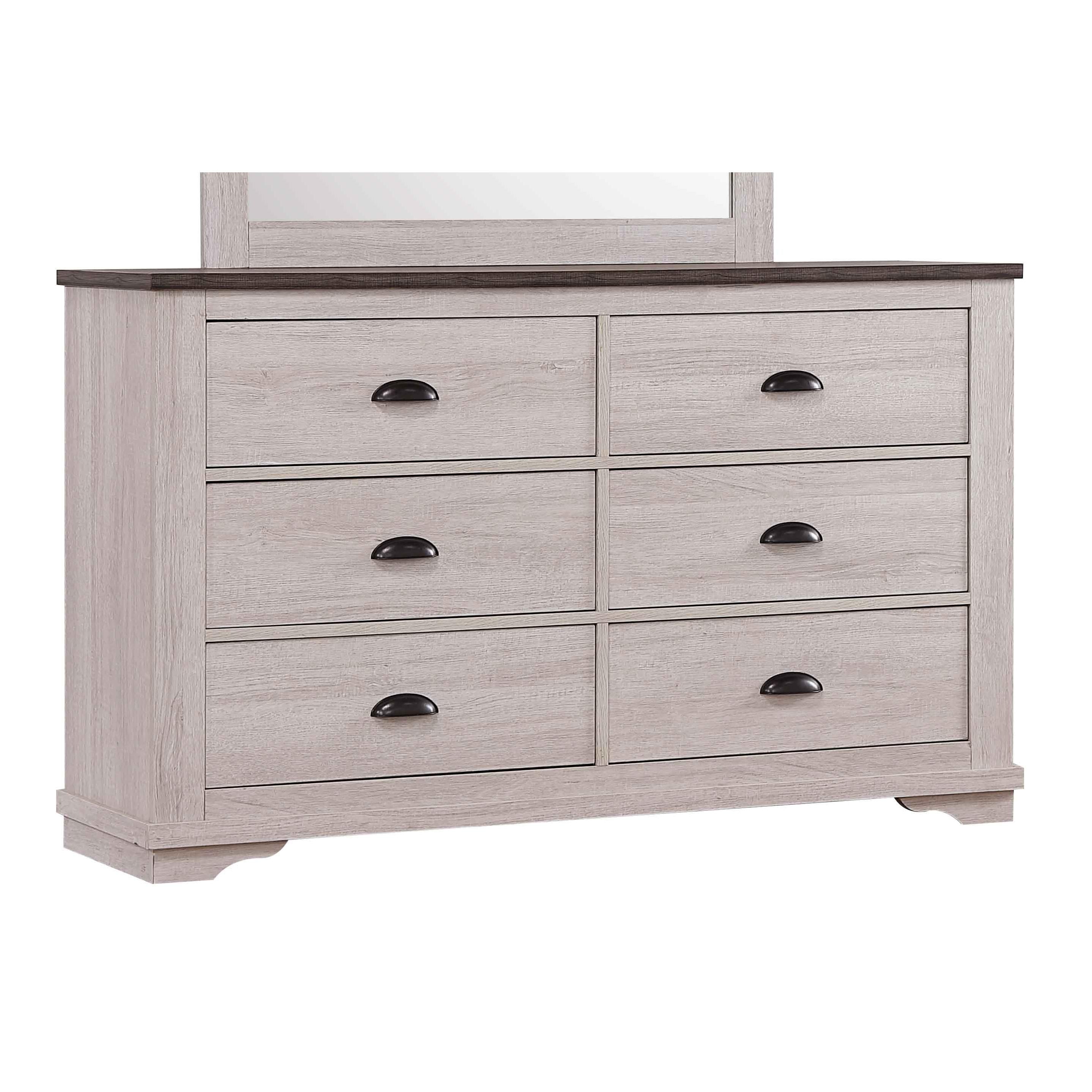 Crown Mark Coralee 6-drawer Dresser B8130-1