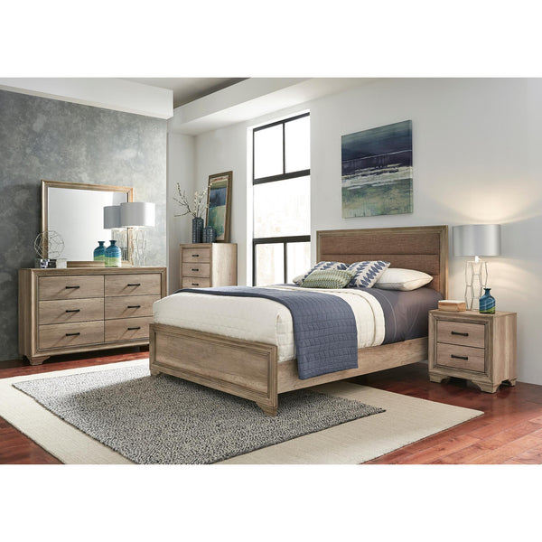 Liberty Furniture Industries Inc. Sun Valley 439-BR-FUBDM 5 pc Full Upholstered Bedroom Set IMAGE 1