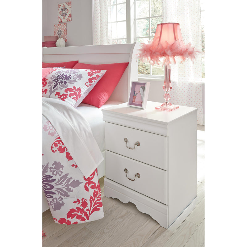 Signature Design by Ashley Anarasia B129B10 6 pc Twin Sleigh Bedroom Set IMAGE 4