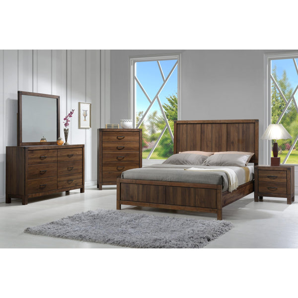 Crown Mark Belmont B3100WD 7 pc Queen Panel Bedroom Set IMAGE 1