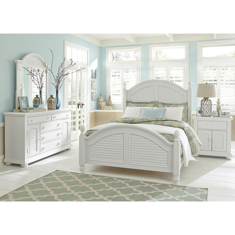 Liberty Furniture Industries Inc. Summer House I 607-BR-KPSDM 5 pc King Poster Bedroom Set IMAGE 1