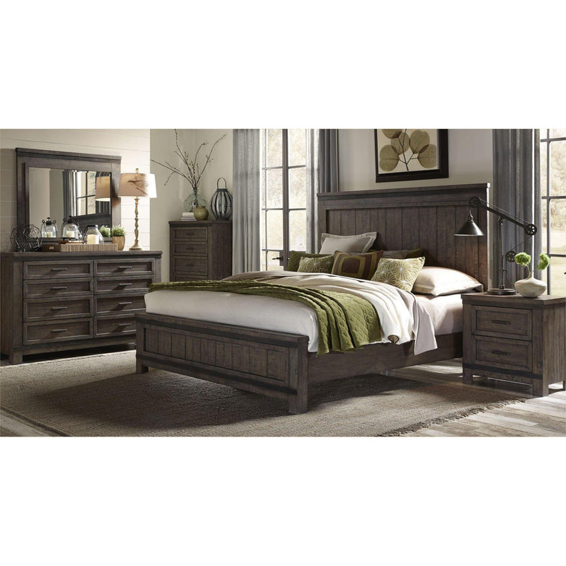 Liberty Furniture Industries Inc. Thornwood Hills 759-BR-KPBDM 5 pc King Panel Bedroom Set IMAGE 1