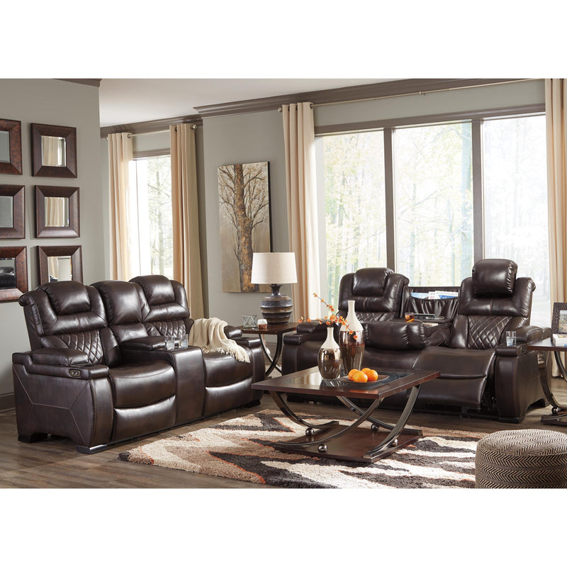 Signature Design by Ashley Warnerton 75407U2 2 pc Power Reclining Living Room Set IMAGE 2