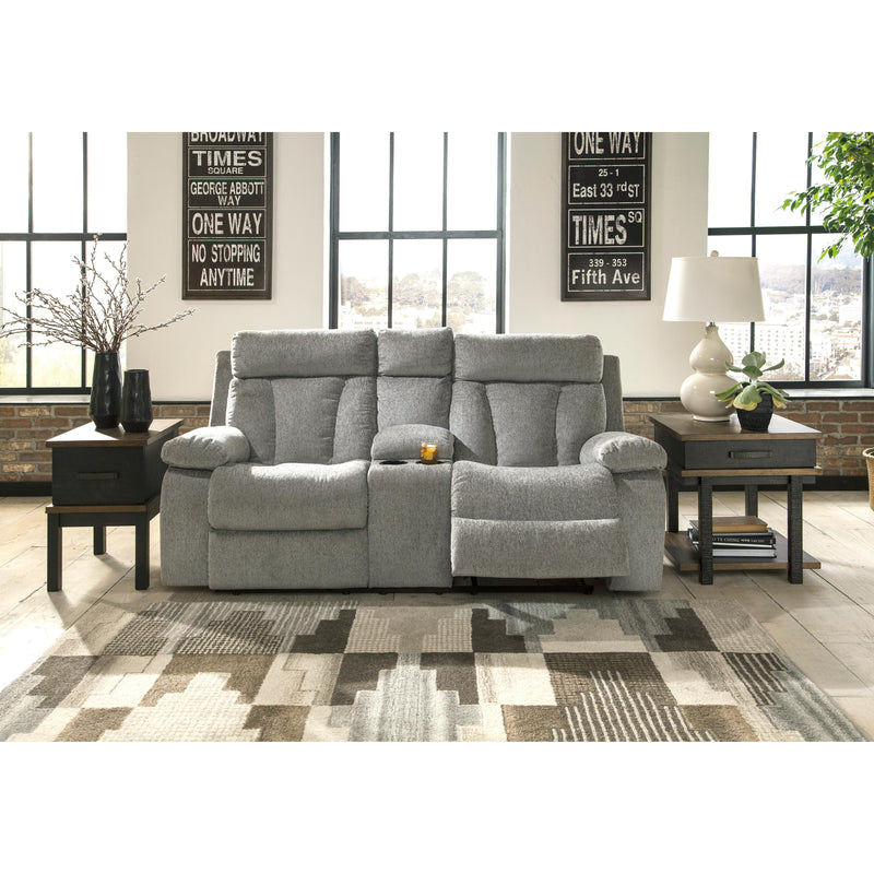 Signature Design by Ashley Mitchiner 76204U1 2 pc Reclining Living Room Set IMAGE 5