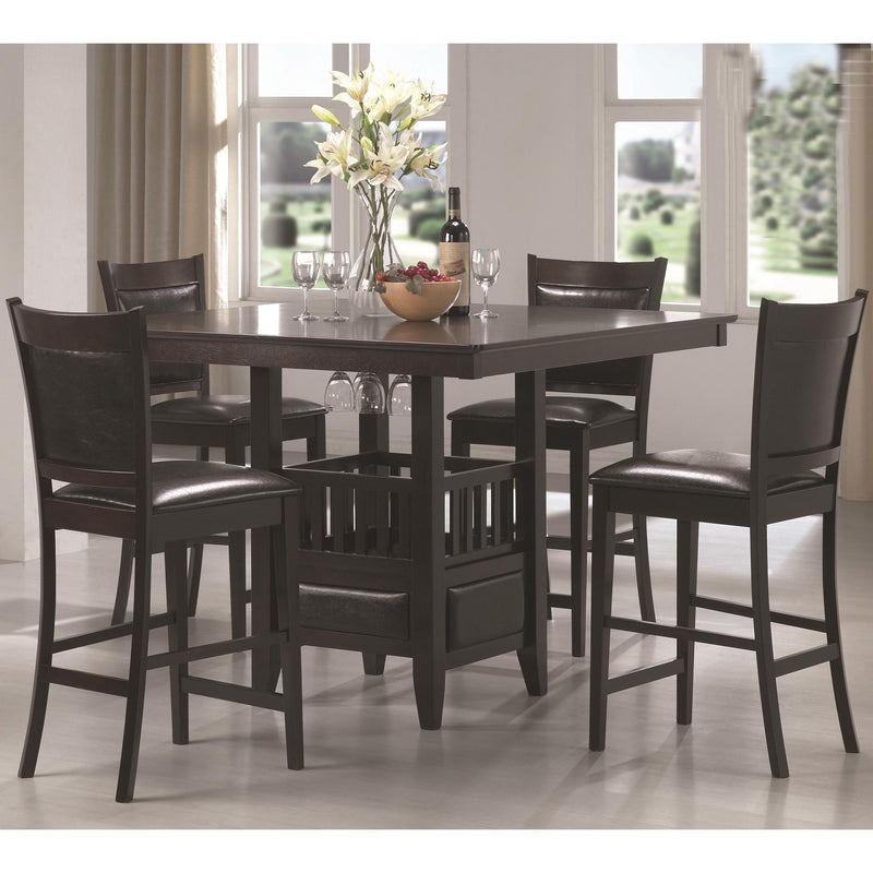 Coaster Furniture Jaden 100958 5 pc Counter Height Dining Set IMAGE 1