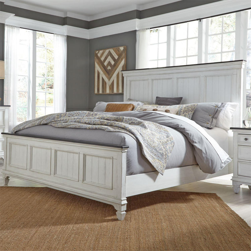 Liberty Furniture Industries Inc. Allyson Park 417-BR-QPBDM 5 pc Queen Panel Bedroom Set IMAGE 2