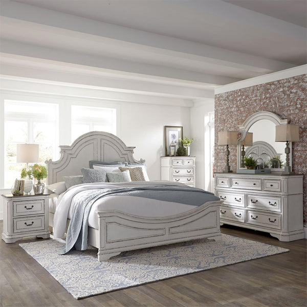 Liberty Furniture Industries Inc. Magnolia Manor 244-BR-KPBDM 5 pc King Panel Bedroom Set IMAGE 1