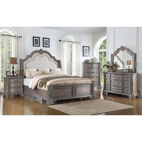 Crown Mark Sheffield B1120 6 pc King Panel Bedroom Set IMAGE 1