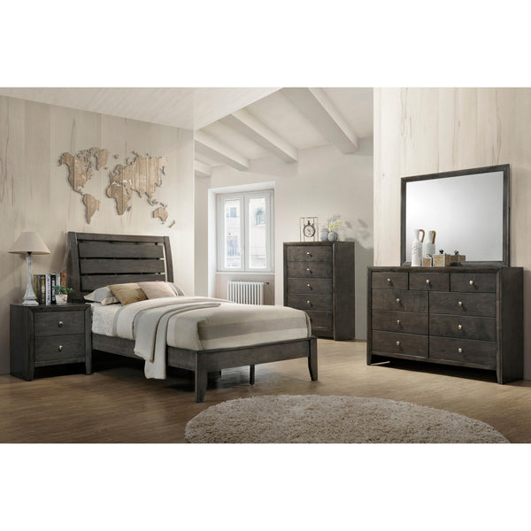 Crown Mark Evan B4720 6 pc Twin Panel Bedroom Set IMAGE 1