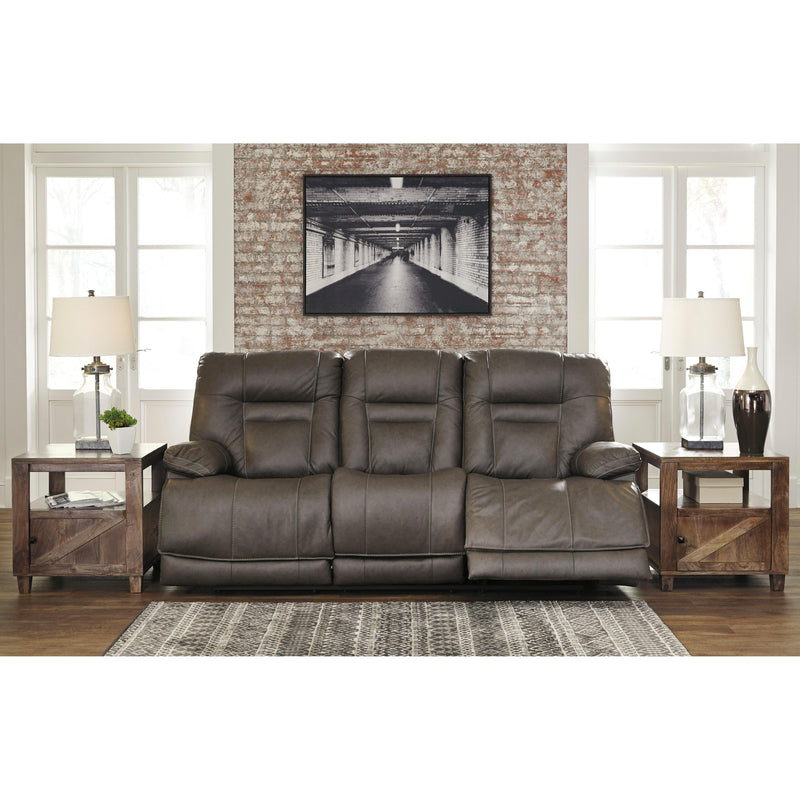 Signature Design by Ashley Wurstrow U54602U1 2 pc Power Reclining Living Room Set IMAGE 3