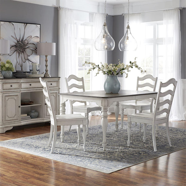 Liberty Furniture Industries Inc. Magnolia Manor 244-CD-5LTS 5 pc Dining Set IMAGE 1