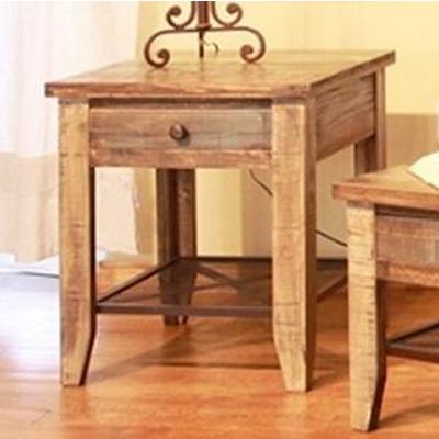 International Furniture Direct Antique End Table IFD968END IMAGE 1