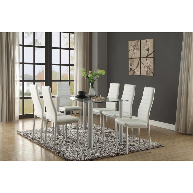 Homelegance Florian 5538W 7 pc Dining Set IMAGE 1