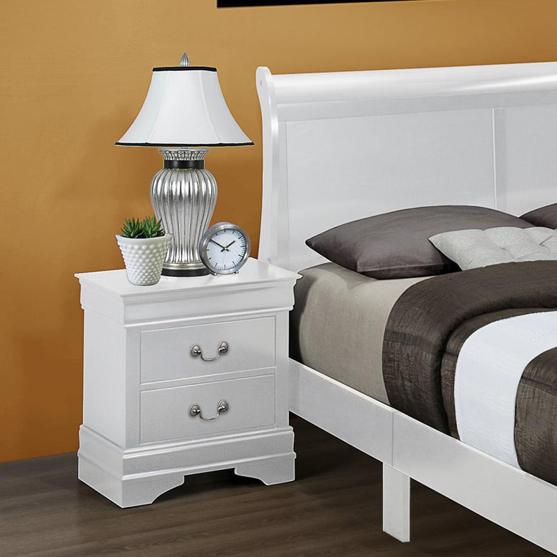 Crown Mark Helene B3650 7 pc Twin Panel Bedroom Set IMAGE 3