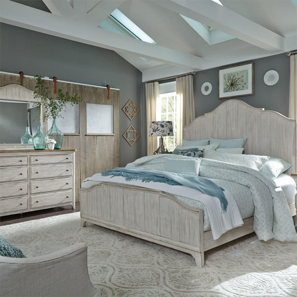 Liberty Furniture Industries Inc. Farmhouse Reimagined 652-BR-CPBDM 5 pc California King Panel Bedroom Set IMAGE 1