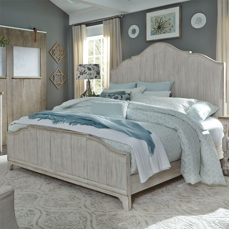 Liberty Furniture Industries Inc. Farmhouse Reimagined 652-BR-CPBDM 5 pc California King Panel Bedroom Set IMAGE 2