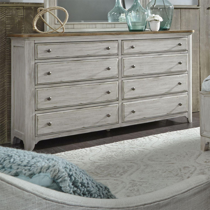 Liberty Furniture Industries Inc. Farmhouse Reimagined 652-BR-CPBDM 5 pc California King Panel Bedroom Set IMAGE 4