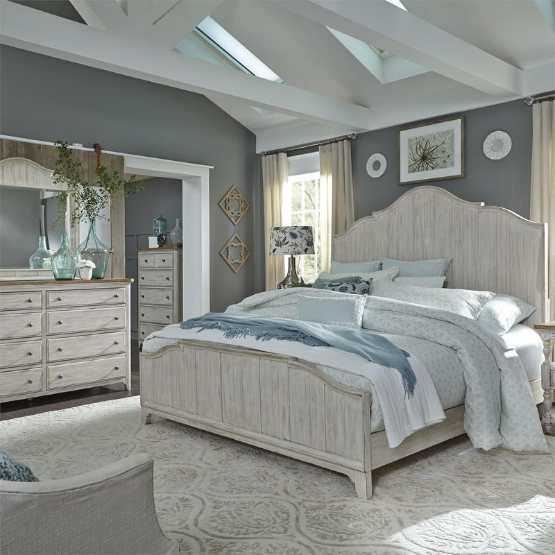 Liberty Furniture Industries Inc. Farmhouse Reimagined 652-BR-CPBDMC 6 pc California King Panel Bedroom Set IMAGE 1