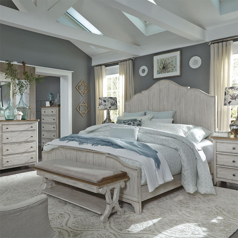 Liberty Furniture Industries Inc. Farmhouse Reimagined 652-BR-CPBDMCN 7 pc California King Panel Bedroom Set IMAGE 1