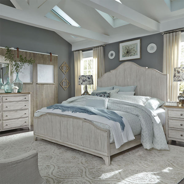 Liberty Furniture Industries Inc. Farmhouse Reimagined 652-BR-CPBDMN 6 pc California King Panel Bedroom Set IMAGE 1