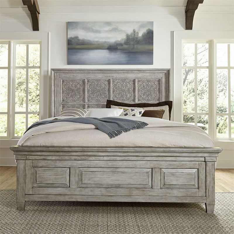 Liberty Furniture Industries Inc. Heartland 824-BR-OQPBDM 5 pc Queen Panel Bedroom Set IMAGE 2