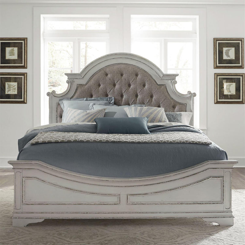 Liberty Furniture Industries Inc. Magnolia Manor 244-BR-CKUBDM 5 pc California King Upholstered Bedroom Set IMAGE 2