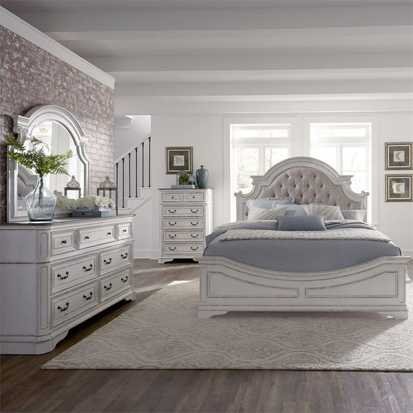 Liberty Furniture Industries Inc. Magnolia Manor 244-BR-CKUBDMC 6 pc California King Upholstered Bedroom Set IMAGE 1