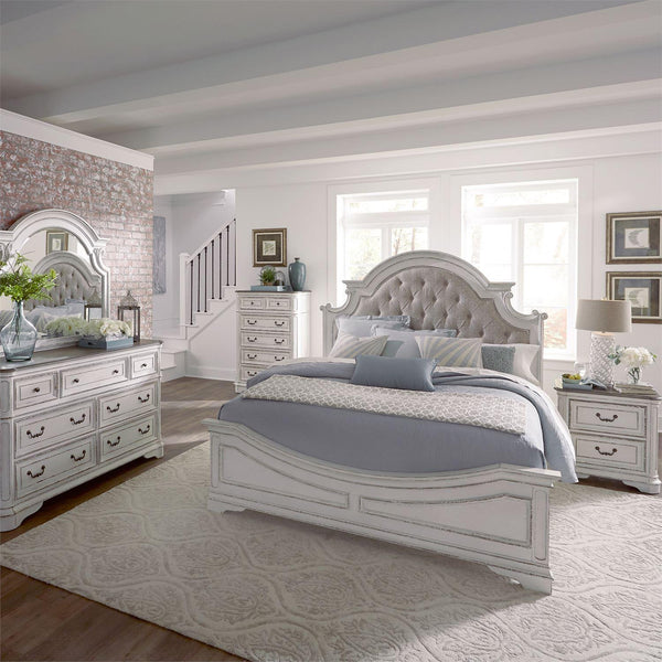 Liberty Furniture Industries Inc. Magnolia Manor 244-BR-CKUBDMCN 7 pc King Upholstered Bedroom Set IMAGE 1