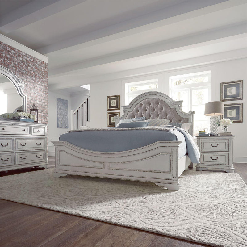 Liberty Furniture Industries Inc. Magnolia Manor 244-BR-CKUBDMN 6 pc California King Upholstered Bedroom Set IMAGE 1