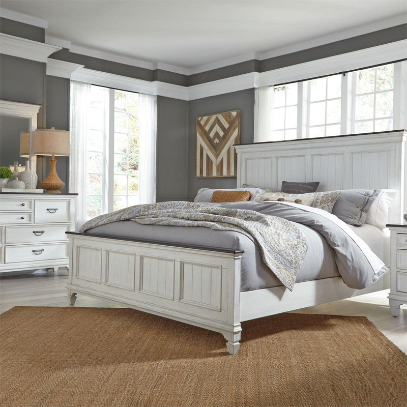 Liberty Furniture Industries Inc. Allyson Park 417-BR-CPBDM 5 pc California King Panel Bedroom Set IMAGE 1