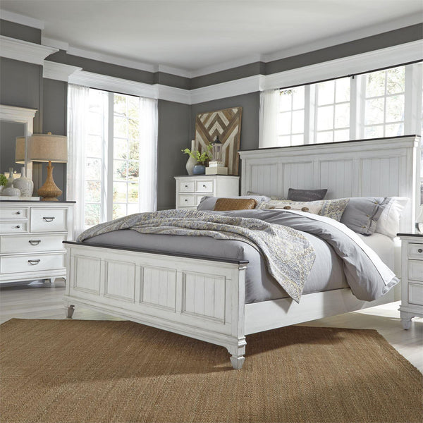 Liberty Furniture Industries Inc. Allyson Park 417-BR-CPBDMC 6 pc California King Panel Bedroom Set IMAGE 1