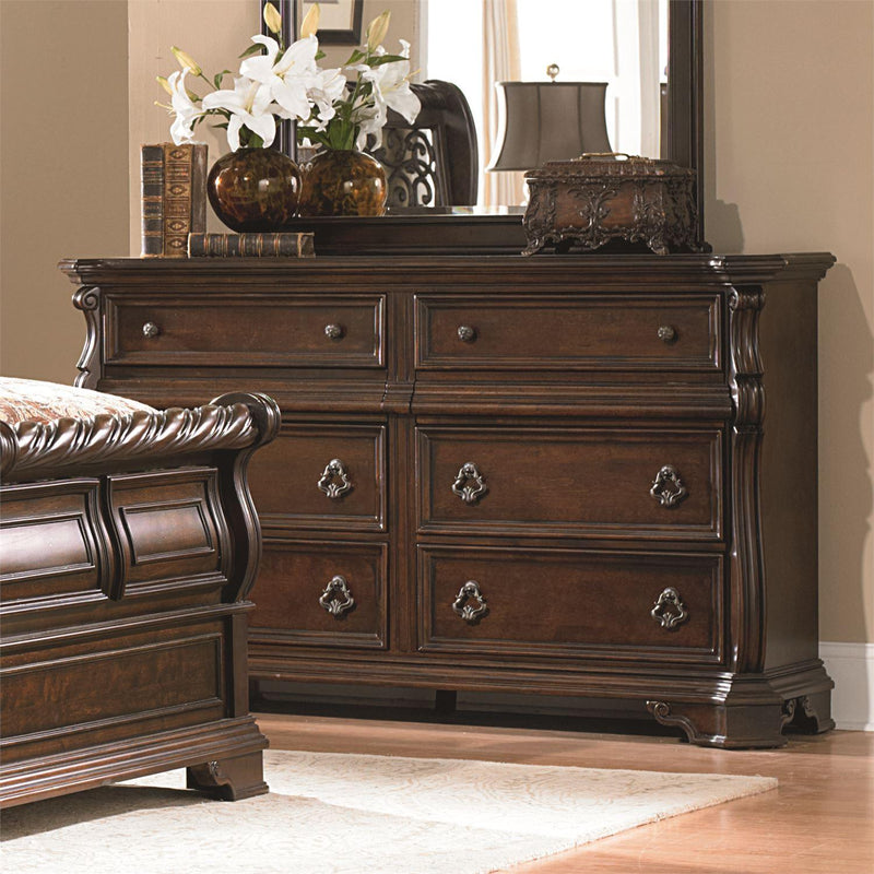 Liberty Furniture Industries Inc. Arbor Place 575-BR-KCSDM 5 pc California King Sleigh Bedroom Set IMAGE 4