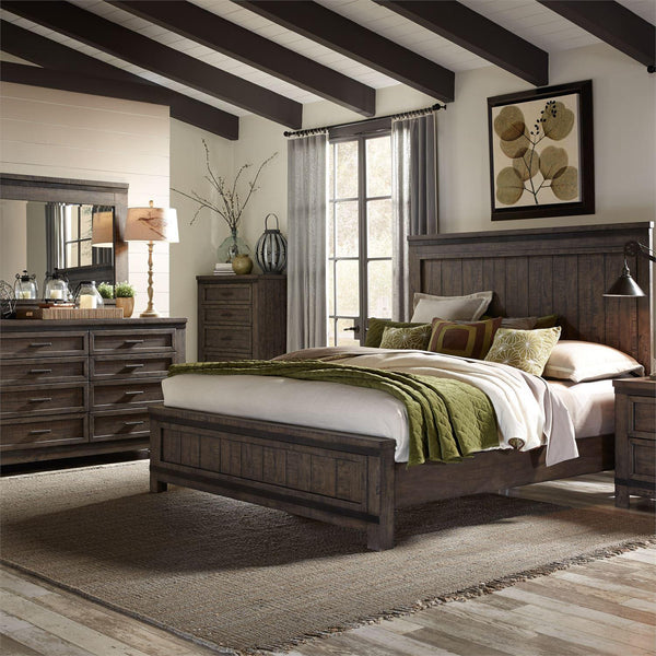 Liberty Furniture Industries Inc. Thornwood Hills 759-BR-CPBDM 5 pc California King Panel Bedroom Set IMAGE 1