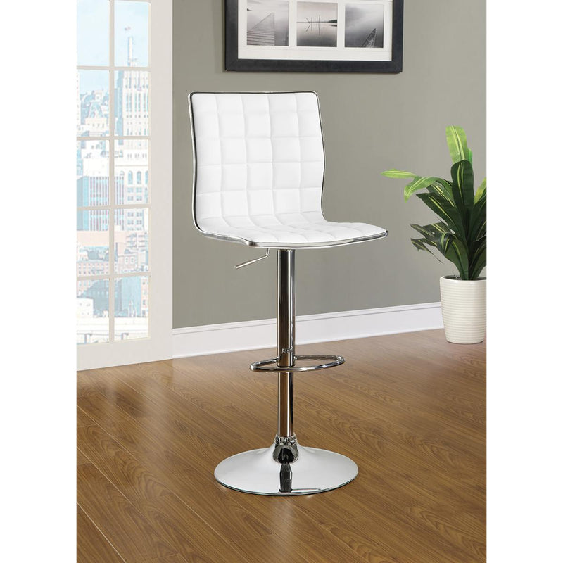 Coaster Furniture Waffle Adjustable Height Stool 122089 IMAGE 3