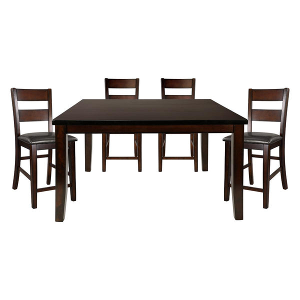 Homelegance Mantello 5547-36 5 pc Counter Height Dining Set IMAGE 1