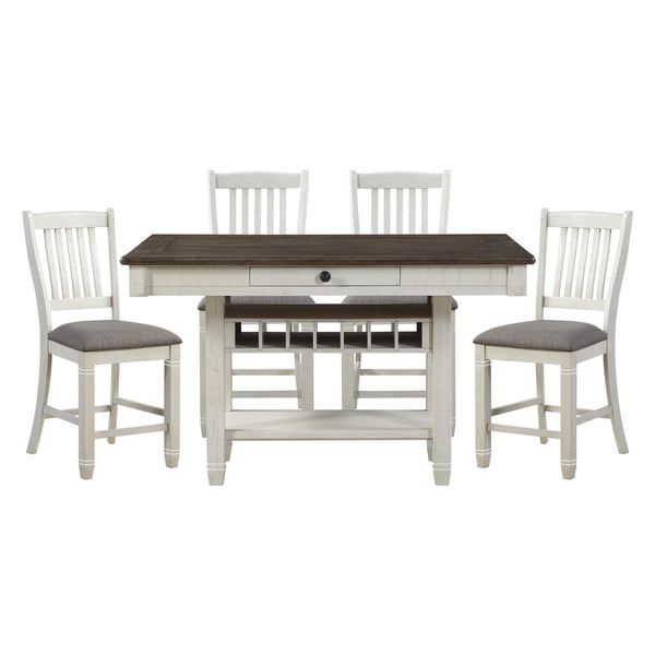 Homelegance Granby 5627NW-36 5 pc Counter Height Dining Set IMAGE 1