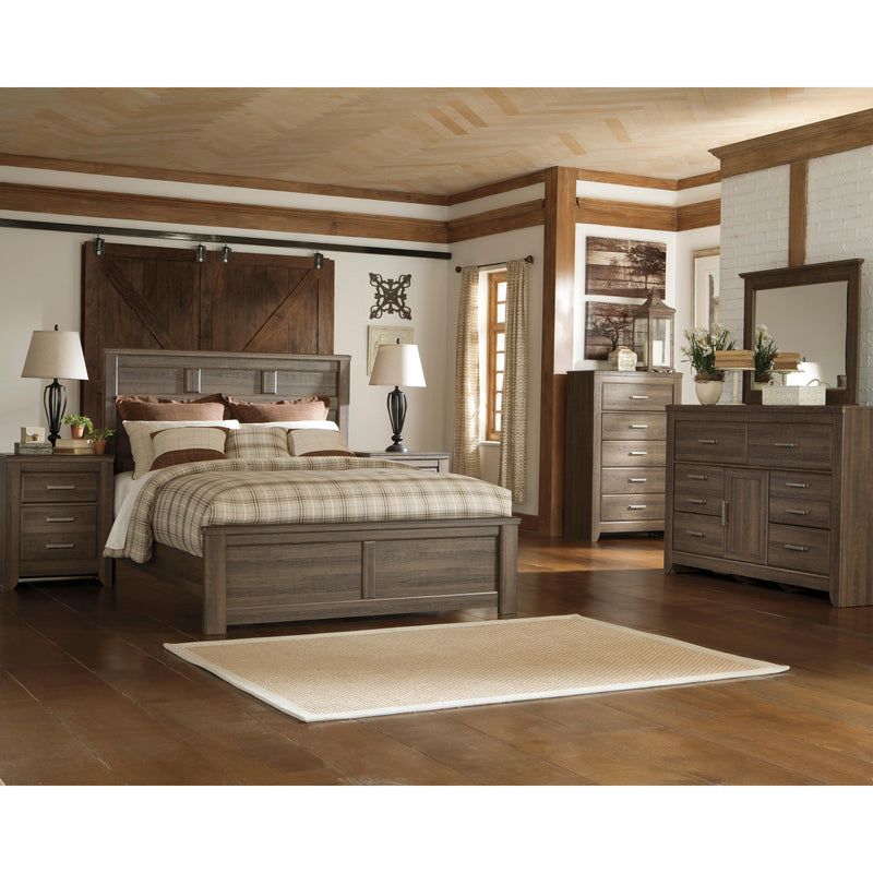 Signature Design by Ashley Juararo B251 7 pc Queen Panel Bedroom Set IMAGE 1