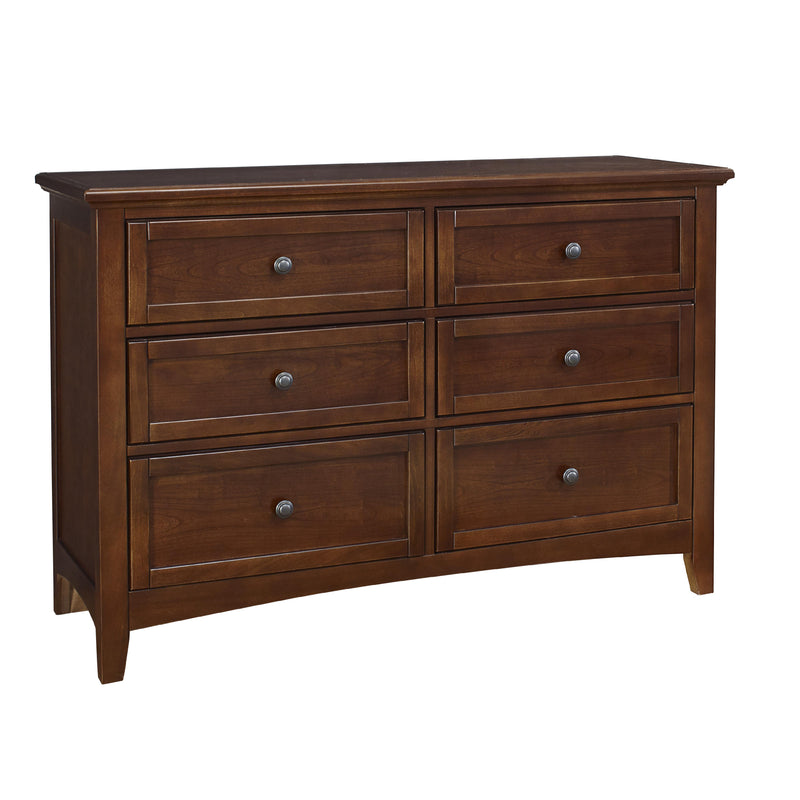 Vaughan-Bassett Bonanza 6-Drawer Dresser BB28-001 IMAGE 1