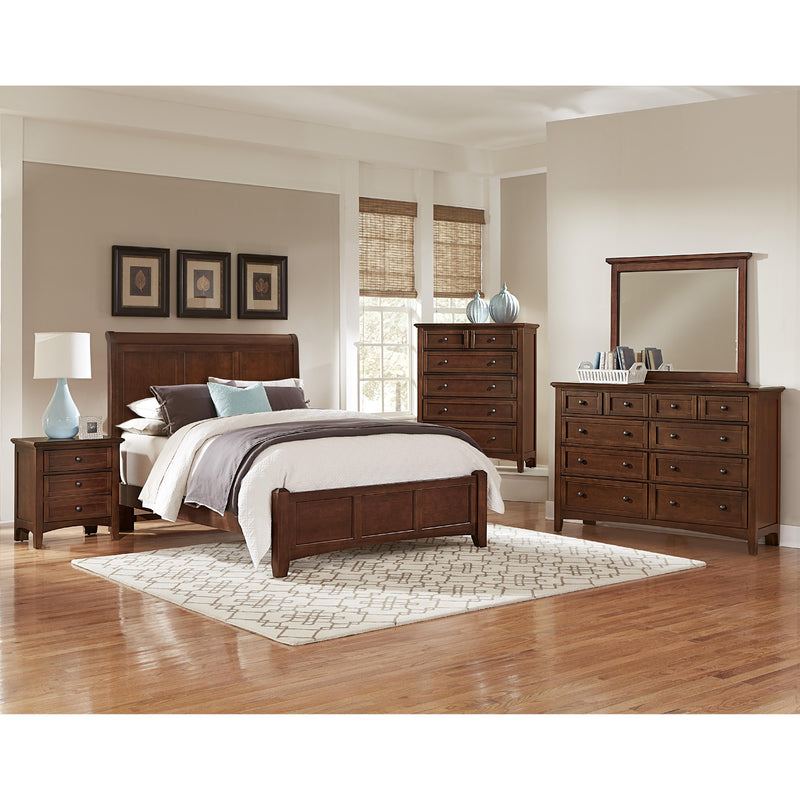 Vaughan-Bassett Bonanza BB28-002 Triple 8 Drawer Dresser - Cherry IMAGE 7