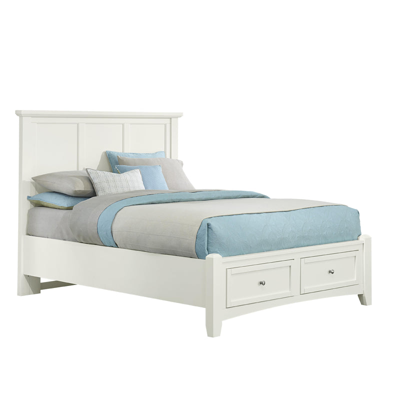 Vaughan-Bassett Bonanza BB29 Full Mansion Storage Bed - White IMAGE 1