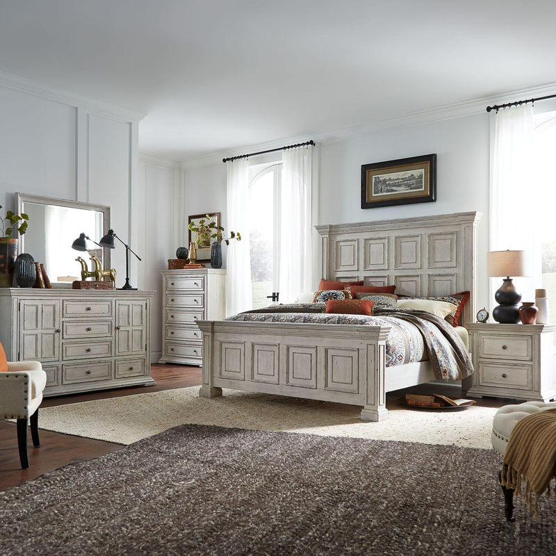 Liberty Furniture Industries Inc. Big Valley 361W-BR-CPBDMCN 7 pc California King Panel Bedroom Set IMAGE 1