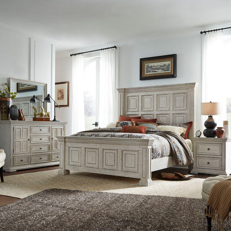 Liberty Furniture Industries Inc. Big Valley 361W-BR-CPBDMN 6 pc California King Panel Bedroom Set IMAGE 1