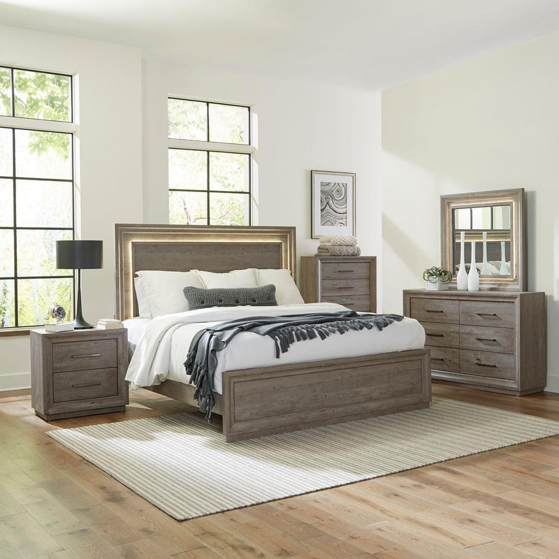 Liberty Furniture Industries Inc. Horizons 272-BR-QPBDMCN 7 pc Queen Panel Bedroom Set IMAGE 1