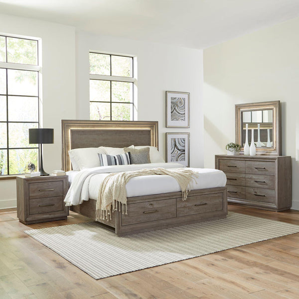 Liberty Furniture Industries Inc. Horizons 272-BR-QSBDMN 6 pc Queen Storage Bedroom Set IMAGE 1