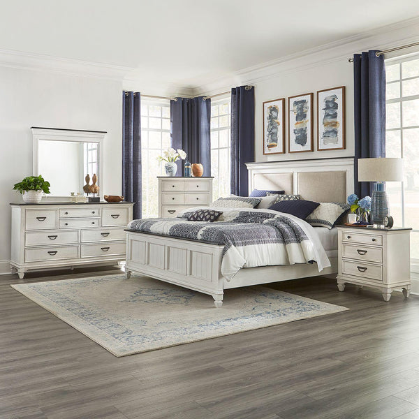 Liberty Furniture Industries Inc. Allyson Park 417-BR-CKUBDMCN 7 pc California King Upholstered Bedroom Set IMAGE 1