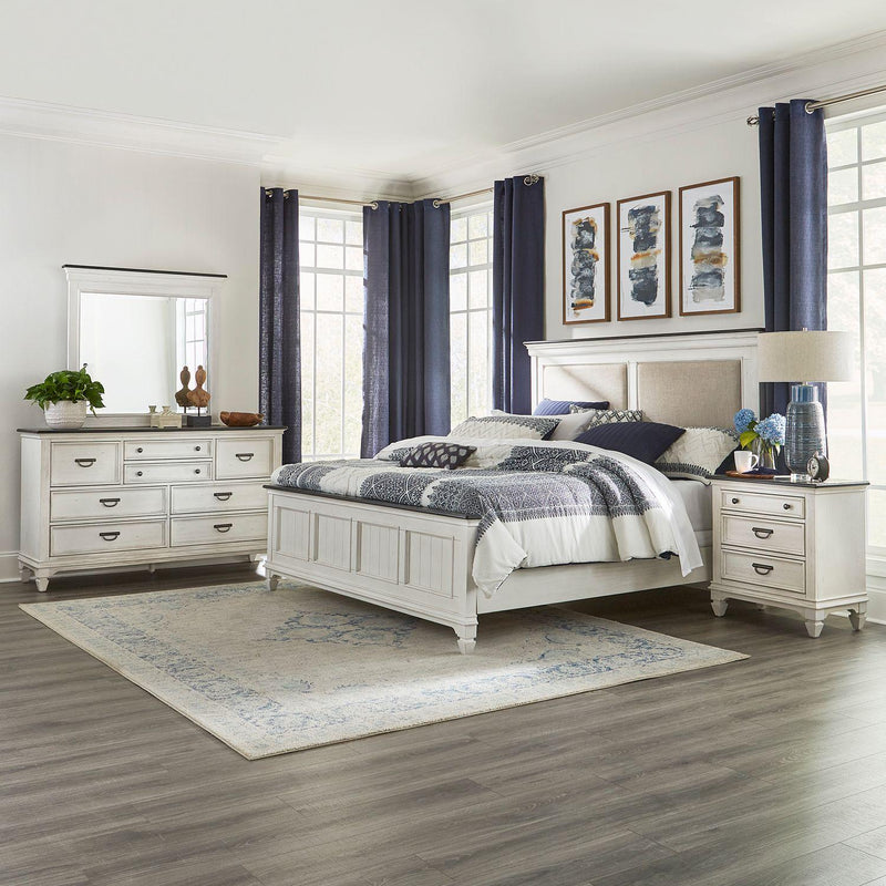 Liberty Furniture Industries Inc. Allyson Park 417-BR-CKUBDMN 6 pc California King Upholstered Bedroom Set IMAGE 1