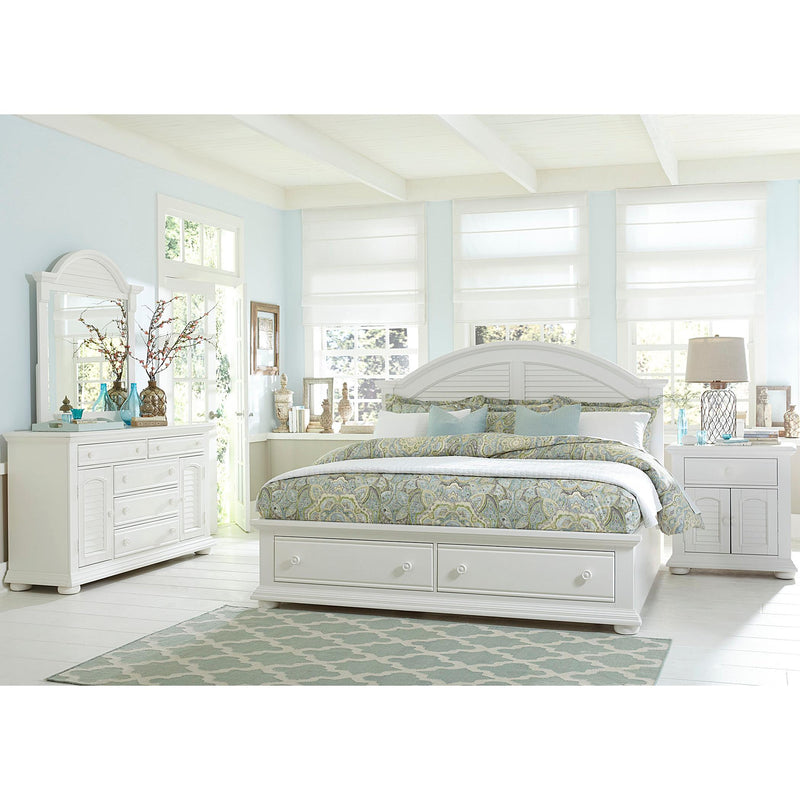 Liberty Furniture Industries Inc. Summer House I Queen Storage Bed 607-BR-QSB IMAGE 2