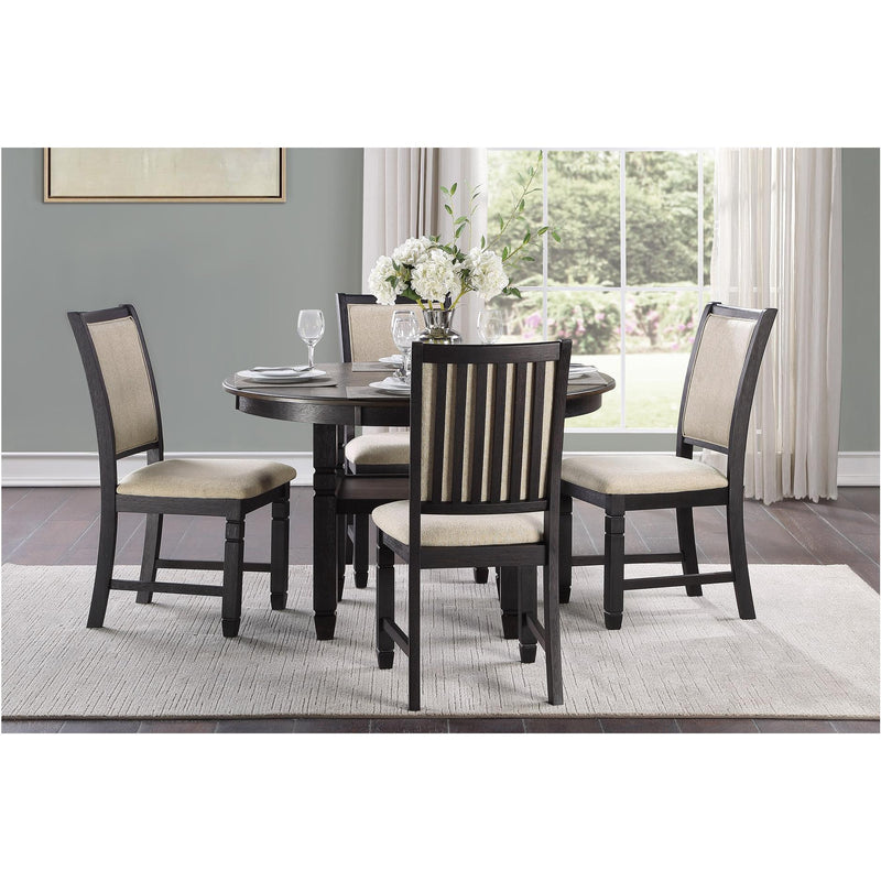 Homelegance Asher 5800BK-36 5 pc Dining Set IMAGE 2