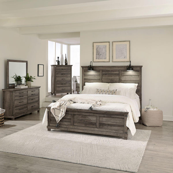 Liberty Furniture Industries Inc. Lakeside Haven 903-BR-QPBDMC 6 pc Queen Panel Bedroom Set IMAGE 1