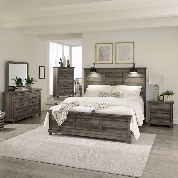 Liberty Furniture Industries Inc. Lakeside Haven 903-BR-QPBDMCN 7 pc Queen Panel Bedroom Set IMAGE 1